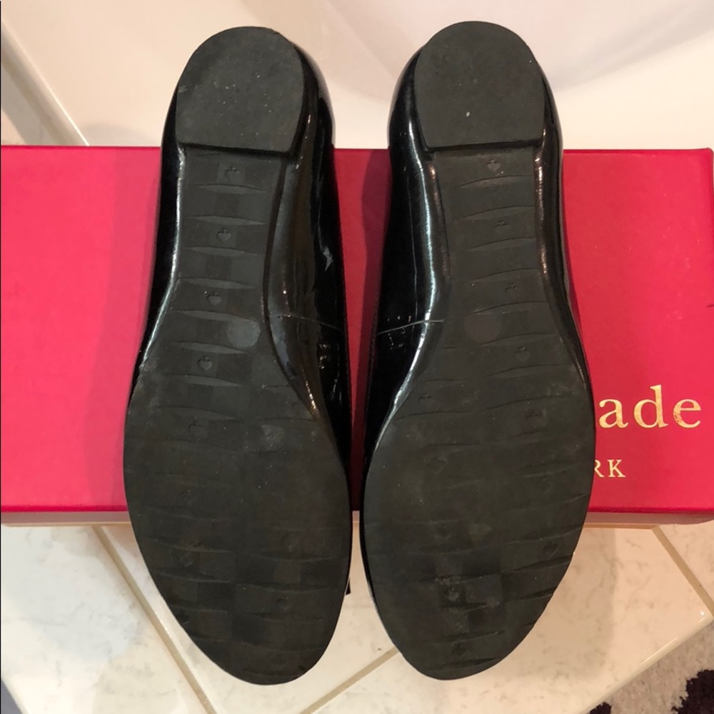 Kate Spade Tock Patent Bow Flats 6.5 (6) - Picture 5 of 8